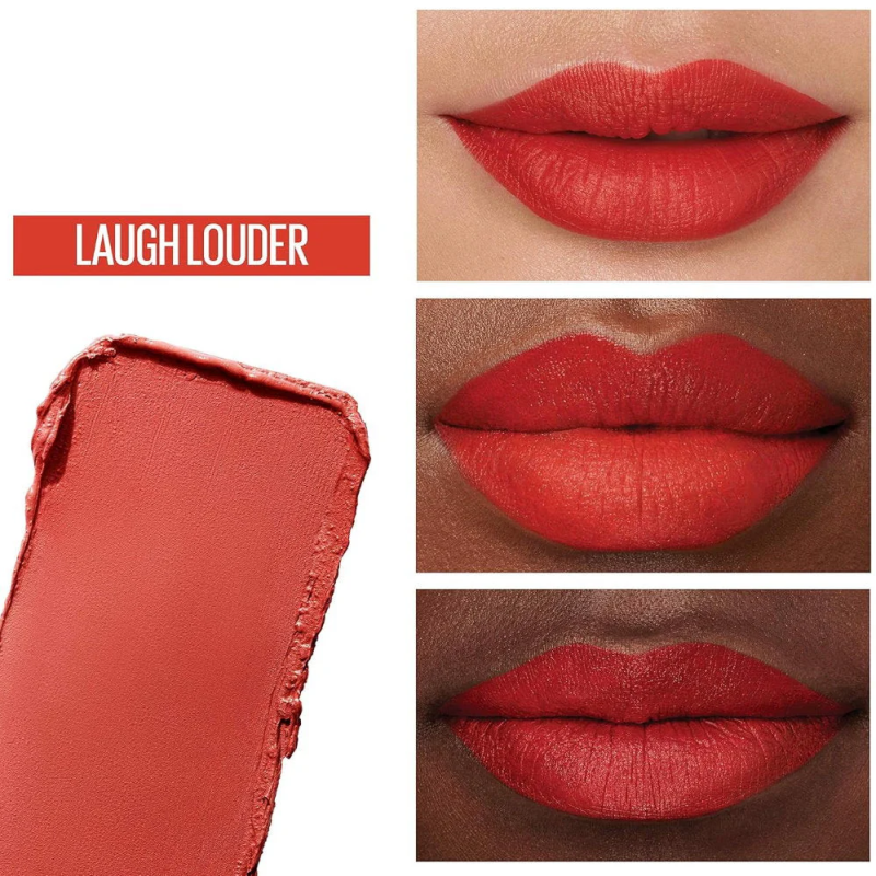 Ruj Maybelline SuperStay Ink Matte Crayon 40 Laugh Louder2