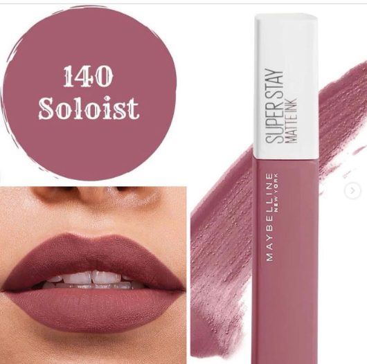 Ruj lichid Maybelline SuperStay Matte Ink 140 Soloist1