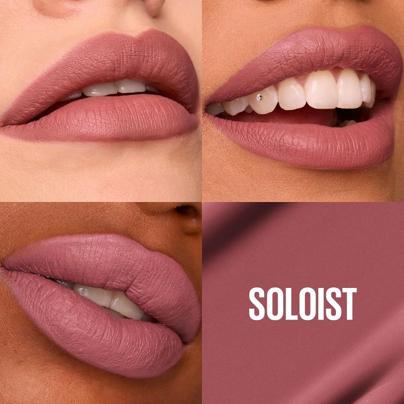 Ruj lichid Maybelline SuperStay Matte Ink 140 Soloist2